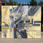 Large-Scale Abstract Oil Painting